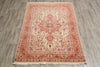 Load image into Gallery viewer, 3.6 x 4.11 Authentic Persian Tabriz Rug Fine quality 400 KPSI Geometric