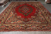 Load image into Gallery viewer, 13 x 19 Persian Sarouk Kerman Rug Open Field 1960's Iran #F-4506