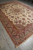 Load image into Gallery viewer, 9.8 x 14 Authentic Semi-Antique Persian Kerman Rug Estate Carpet #F-3181
