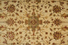 Load image into Gallery viewer, 6 x 9 Beige, Green Hand-Knotted Agra Rug #PIX-15573