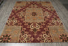 Load image into Gallery viewer, 7.8 x 9.9 Burgundy Mamlook Rug #PIX-19746
