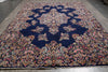 Load image into Gallery viewer, 9.8 x 13.5 Persian Kerman Rug Blue #F-4507