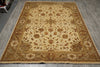 Load image into Gallery viewer, 6 x 9 Beige, Green Hand-Knotted Agra Rug #PIX-15573