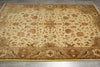 Load image into Gallery viewer, 6 x 9 Beige, Green Hand-Knotted Agra Rug #PIX-15573