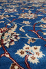 Load image into Gallery viewer, 13 x 19.4 Authentic Persian Blue Nain Rug Wool and Silk #PIX-12613