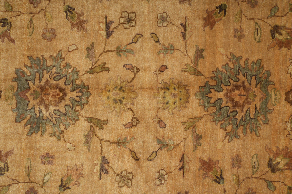8.3 x 10 New Agra Oushak Rug Soft Natural Wool #F-6518