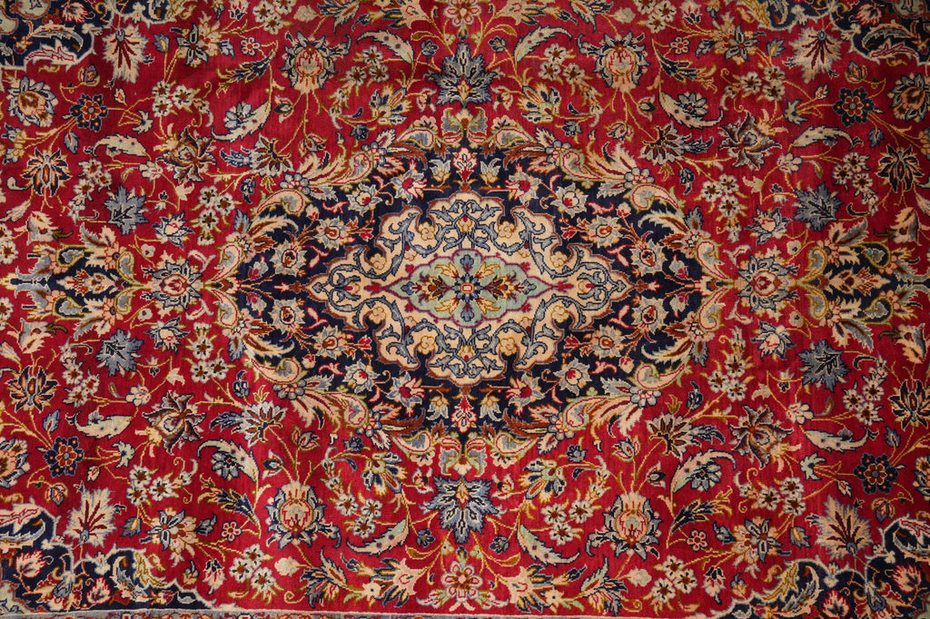 7.5 x 11 Persian Najaf Rug Iran Traditional Najaf Esfahan Wool Carpet #F-3185