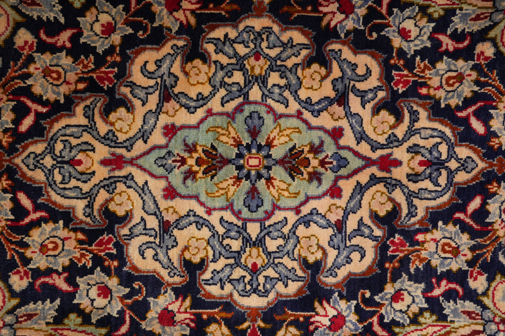 7.5 x 11 Persian Najaf Rug Iran Traditional Najaf Esfahan Wool Carpet #F-3185