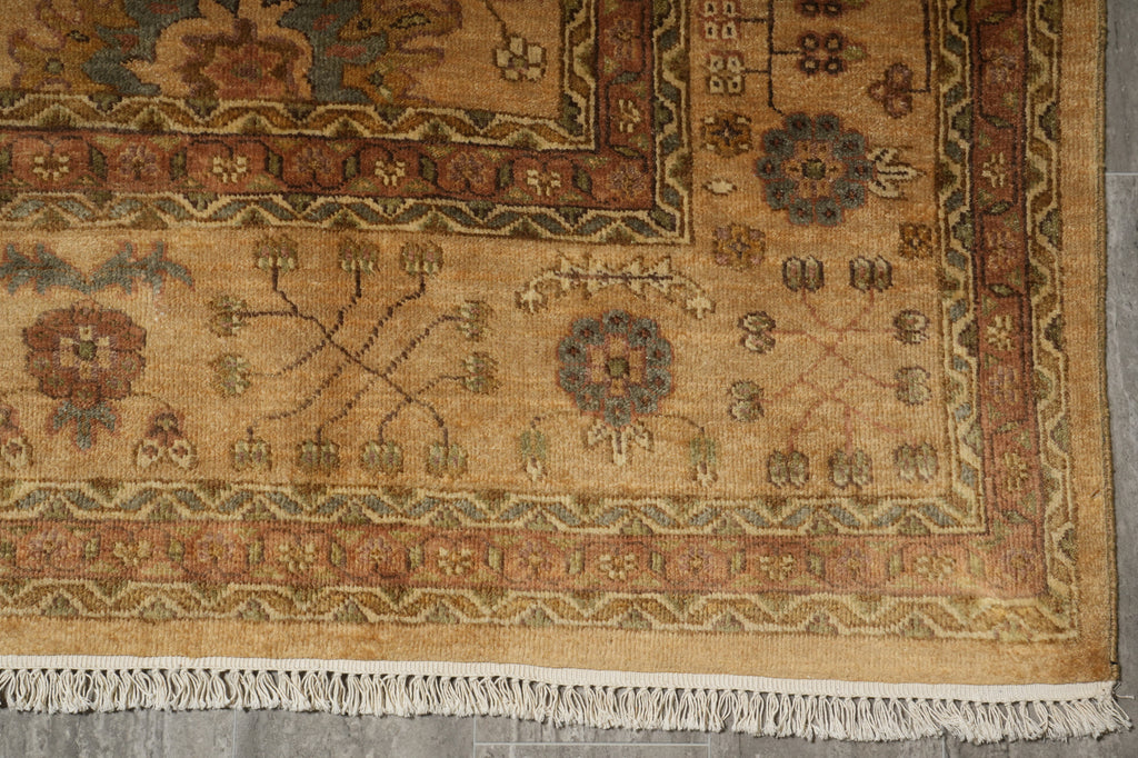 8.3 x 10 New Agra Oushak Rug Soft Natural Wool #F-6518