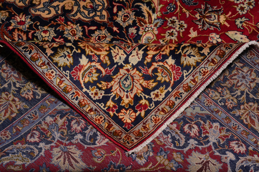 7.5 x 11 Persian Najaf Rug Iran Traditional Najaf Esfahan Wool Carpet #F-3185