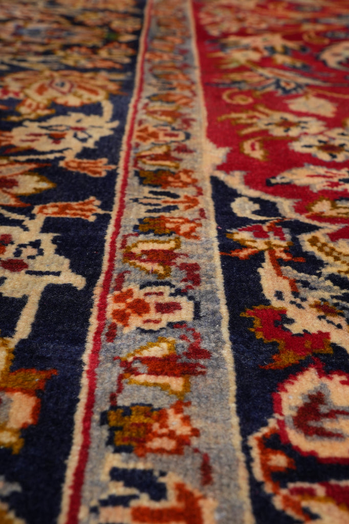 7.5 x 11 Persian Najaf Rug Iran Traditional Najaf Esfahan Wool Carpet #F-3185