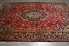 Load image into Gallery viewer, 7.5 x 11 Persian Najaf Rug Iran Traditional Najaf Esfahan Wool Carpet #F-3185