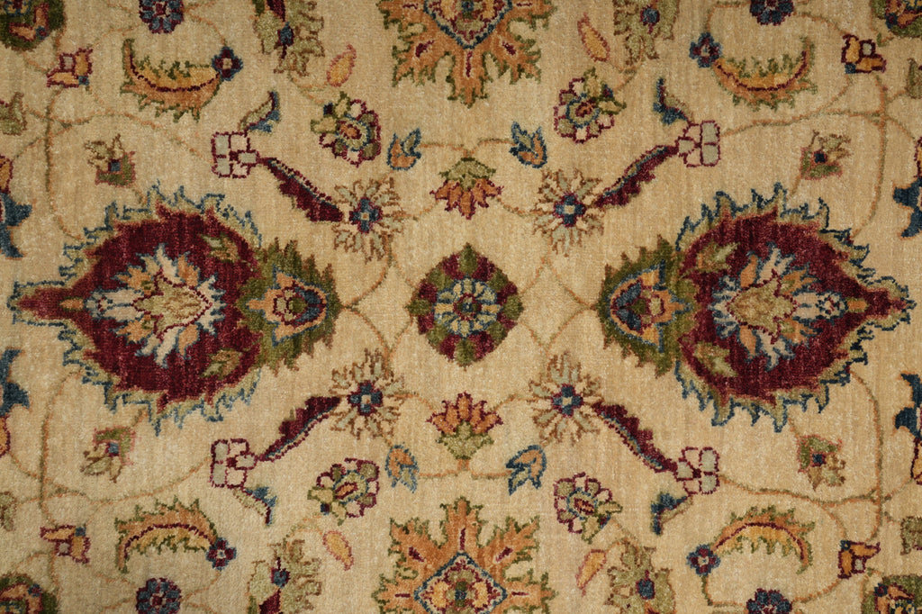 6 x 9 Beatiful Quality Hand-Knotted Chobi Agra Rug #B-74102
