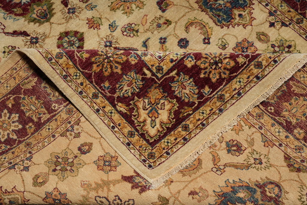 6 x 9 Beatiful Quality Hand-Knotted Chobi Agra Rug #B-74102