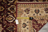 Load image into Gallery viewer, 6 x 9 Rich Burgundy Quality Natural Silky Wool Hand-Knotted Zigler Chobi Rug #B-73624