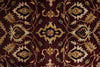 Load image into Gallery viewer, 6 x 9 Rich Burgundy Quality Natural Silky Wool Hand-Knotted Zigler Chobi Rug #B-73624