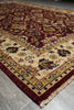 Load image into Gallery viewer, 6 x 9 Rich Burgundy Quality Natural Silky Wool Hand-Knotted Zigler Chobi Rug #B-73624