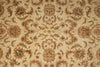 Load image into Gallery viewer, 8 x 10 Neutral Beige Gold Dense Natural Wool Rug #B-72525