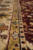 Load image into Gallery viewer, 6 x 9 Rich Burgundy Quality Natural Silky Wool Hand-Knotted Zigler Chobi Rug #B-73624