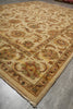 Load image into Gallery viewer, 8 x 10 Neutral Beige Gold Dense Natural Wool Rug #B-72525