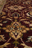 Load image into Gallery viewer, 6 x 9 Rich Burgundy Quality Natural Silky Wool Hand-Knotted Zigler Chobi Rug #B-73624