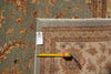 Load image into Gallery viewer, 12 x 12 Feet Sqaure Natural Wool Chobi Peshawar Rug Green #B-78904