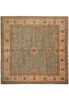 Load image into Gallery viewer, 12 x 12 Feet Sqaure Natural Wool Chobi Peshawar Rug Green