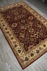 Load image into Gallery viewer, 6 x 9 Rich Burgundy Quality Natural Silky Wool Hand-Knotted Zigler Chobi Rug #B-73624