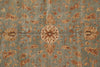 Load image into Gallery viewer, 12 x 12 Feet Sqaure Natural Wool Chobi Peshawar Rug Green #B-78904