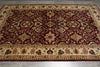 Load image into Gallery viewer, 6 x 9 Rich Burgundy Quality Natural Silky Wool Hand-Knotted Zigler Chobi Rug #B-73624
