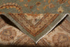 Load image into Gallery viewer, 12 x 12 Feet Sqaure Natural Wool Chobi Peshawar Rug Green #B-78904