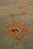 Load image into Gallery viewer, 12 x 12 Feet Sqaure Natural Wool Chobi Peshawar Rug Green #B-78904