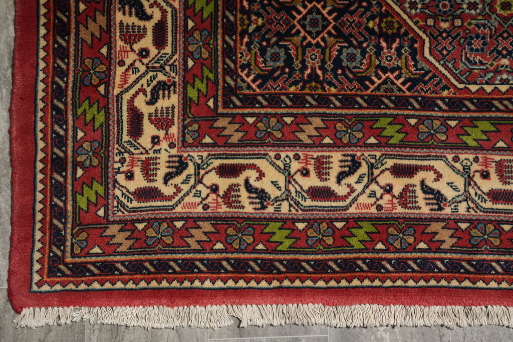 7 x 10 Iran Handmade Persian Bijar Lilihan Rug #B-72312