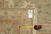Load image into Gallery viewer, 8.10 x12 Light Green Handmade Sumak Flat weave Soozani Rug #F-4237