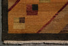 Load image into Gallery viewer, 12 x 14.6 Quality Hand-Knotted Cotemporary Gabbeh Rug Black #PIX-805-30