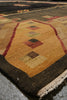 Load image into Gallery viewer, 12 x 14.6 Quality Hand-Knotted Cotemporary Gabbeh Rug Black #PIX-805-30