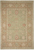 Load image into Gallery viewer, 8.10 x12 Light Green Handmade Sumak Flat weave Soozani Rug #F-4237