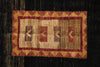 Load image into Gallery viewer, 11.10 x 14.6 Quality Hand-Knotted Cotemporary Gabbeh Rug Black