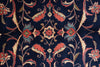 Load image into Gallery viewer, 6.9 x 10 Navy Blue Fine Persian Sarouk Lilihan Rug 72723