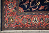 Load image into Gallery viewer, 6.9 x 10 Navy Blue Fine Persian Sarouk Lilihan Rug 72723