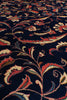 Load image into Gallery viewer, 6.9 x 10 Navy Blue Fine Persian Sarouk Lilihan Rug 72723