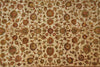 Load image into Gallery viewer, Patterned rug with floral design on a beige background