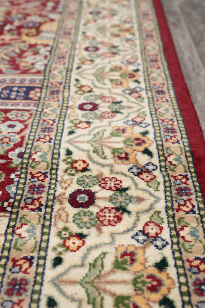 2.6 x 10.6 Feet Long Runner Fine Quality Wool Handmade Pakistan Rug #PIX-14938