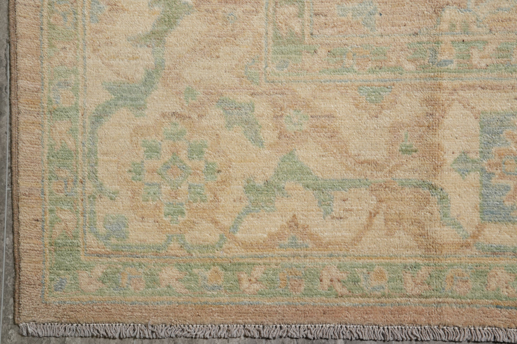 9 x 12 Neutral Warm colors natural Handmade Wool Rug #F-4238