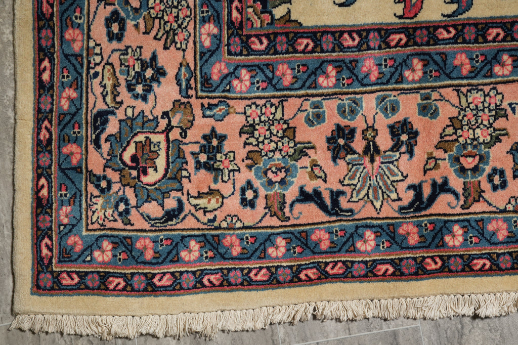 7 x 7.7 Square Persian Sarouk Rug #B-72433