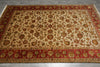 Load image into Gallery viewer, Decorative rug with intricate patterns on a wooden floor
