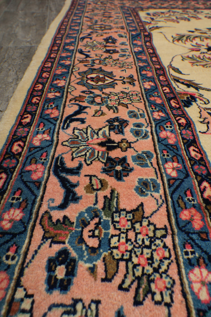 7 x 7.7 Square Persian Sarouk Rug #B-72433