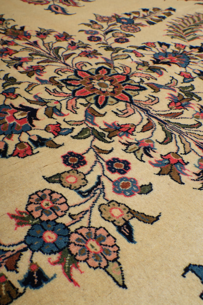 7 x 7.7 Square Persian Sarouk Rug #B-72433