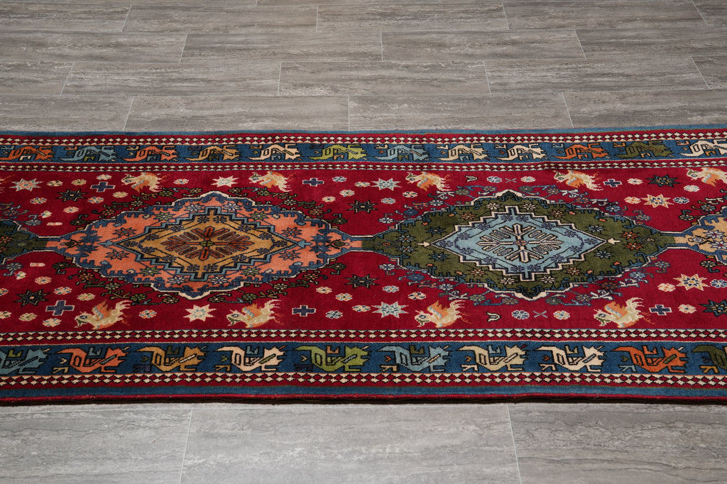 3.4 x 15.5 Old Persian Tabriz Runner rug