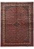 Load image into Gallery viewer, 7 x 9.8 Salmon High End Persian Bijar Rug 72734